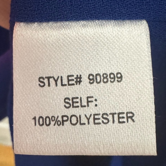 Skies Are Blue Color Block Shift Dress Size Large - Picture 5 of 5